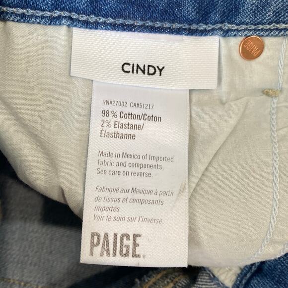 Paige Cindy Straight Leg Granada Destructed - Picture 6 of 8